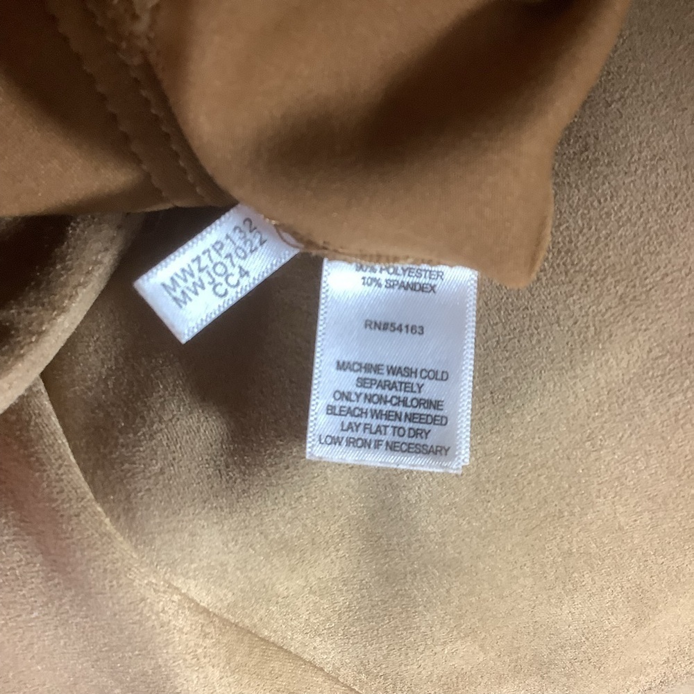 🧸 Marc New York by Andrew Marc Faux Suede Leggings Size Small - Picture 10 of 10